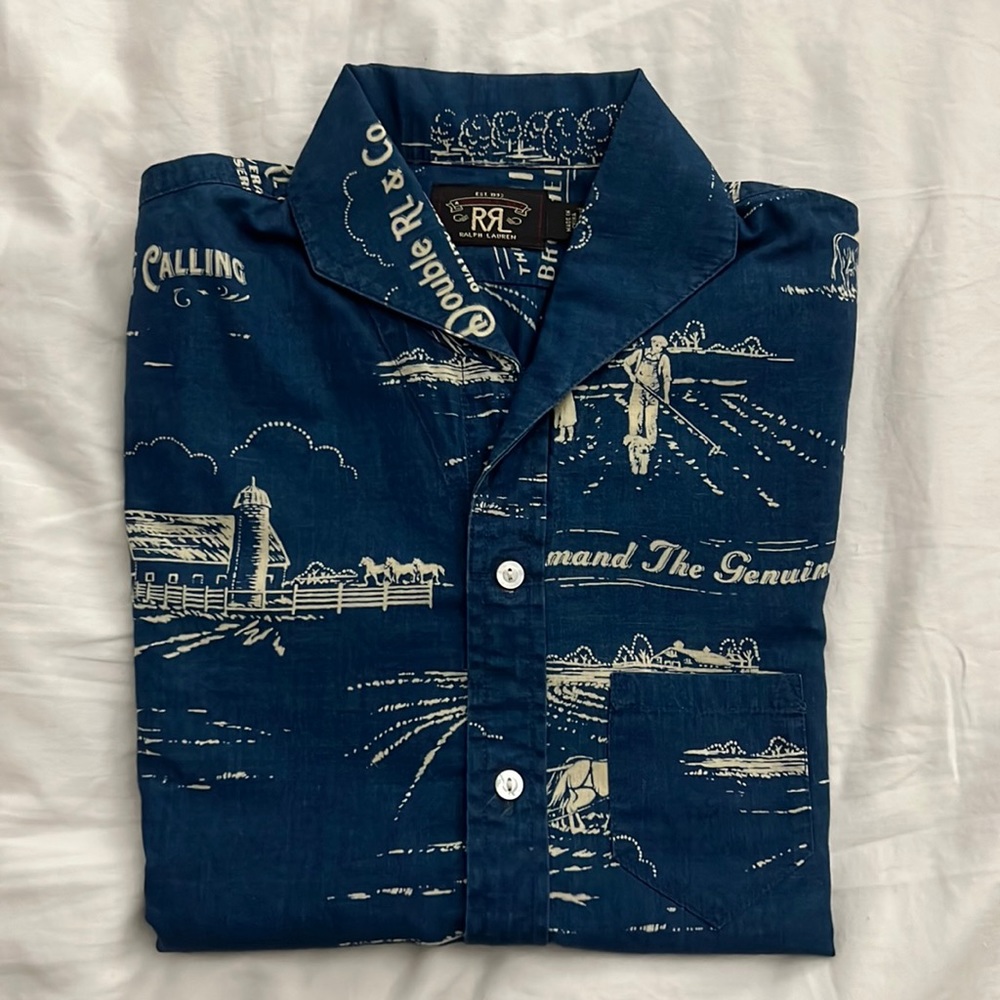 RRL Boys Short Sleeve Shirt